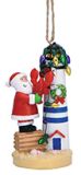 Resin Ornament - Santa/Lobster/Lighthouse