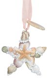 Resin Ornament -Shell Star