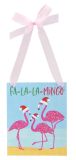 Sign Ornament - Fa-La-La-Mingo