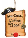Resin Ornament - Pirate Define Good