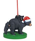 Resin Ornament - Black Bear Mom with Cubs