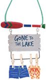 Handcrafted Ornament - Gone To The Lake
