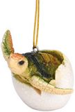 Glossy Resin - Baby Turtle Hatching From Shell