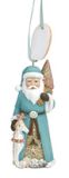 Resin Ornament - Coastal Santa