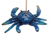 Glossy Resin Ornament - Blue Crab