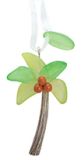 Resin Ornament - Driftwood and Sea Glass Palm Tree