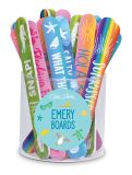 Emery Board Display - Assorted Coastal Icons 72 Pcs