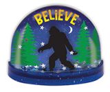 Snow Globe Magnet - Bigfoot Believe