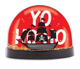 Snow Globe Magnet - Yo Ho Ho Pirate