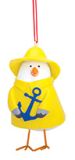 Resin Ornament - Seagull In Slicker