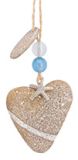 Resin Ornament - Stone Heart