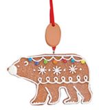 Resin Ornament - Gingerbread Bear