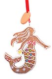 Resin Ornament - Gingerbread Mermaid