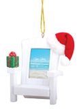 Resin Ornament Picture Frame - Adirondack Chair