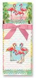 Magnetic Pad Gift Set - Watercolor Flamingo