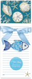 Magnetic Pad Gift Set - Playa Seashells and Fish